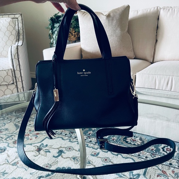 kate spade Handbags - Kate Spade New York Grey Street Dominique
Satchel Crossbody Shoulder Bag